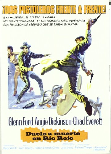 DVD Duelo A Muerte En Rio Rojo (Edición en Español) Richard Thorpe - Dvds e vídeos - duelo, morte, rio rojo, pistolero, sheriff