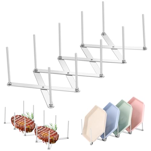 Suporte para Panelas WUGU 3D 1 Peça (Prateado) WuGU - Organizadores de cozinha - acero inoxidavel, prata, 165 g