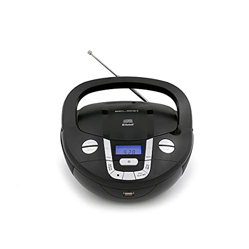 Rádio Portátil BOOMBOX BSL PCD-31 (Preto - Digital - Pilhas) BSL - Reprodutores de áudio e gravadores - portátil, digital, pilhas