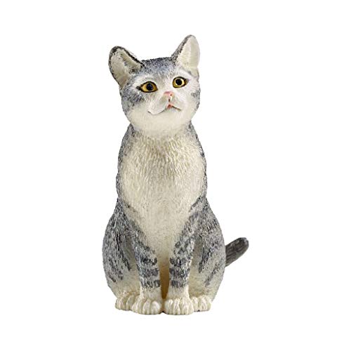 Figura de Brincar SCHLEICH Gato (Sentado) da Fazenda Schleich - Bonecos de ação e brinquedo - gato, fazenda, brinquedo, sentado