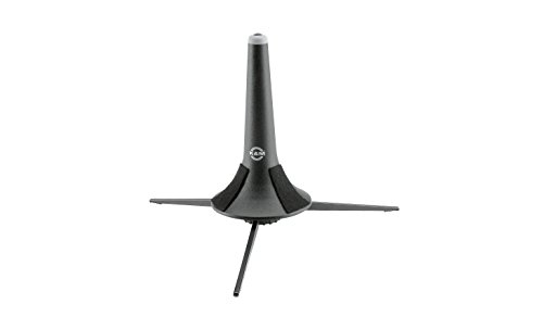 Suporte para instrumento musical KRAMER ELECTRONICS 152/1 K&m - Correias e suportes para instrumentos de sopro de metal - suporte, instrumento musical, vertical, horizontal, trípode alumínio