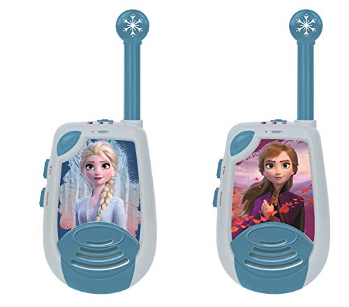 Walkie Talkie FROZEN Disney Elsa com Luzes e Sons Lexibook - Rádios bidirecionais - walkie-talkie, frozen, disney elsa, luzes, sons, comunicação sem fio
