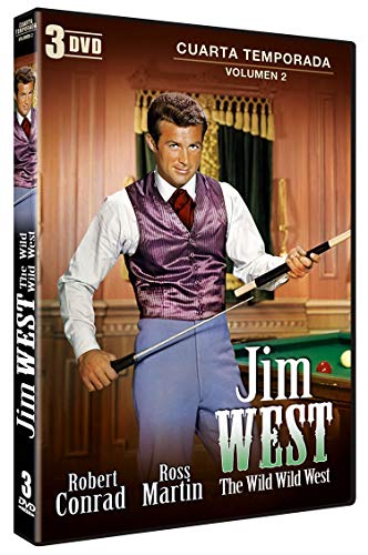 Blu-Ray Pack Jim West (The Wild Wild West) 1965: Temporada 4 Volume 2 LLAMENTOL - Dvds e vídeos - blu-ray, pack, jim west, 1965, temporada 4, volume 2