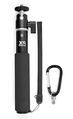 Tripé de Selfie XSORIES 1-2-3 (Preto - Alumínio) Xsories - Peças e acessórios para câmeras - alumínio, preto, selfie, portátil