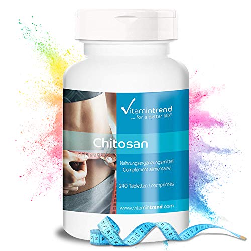 Suplemento Alimentar HIVITAL Chitosan (240 Comprimidos) Vitamintrend - Vitaminas e suplementos - chitosana, 240 comprimidos