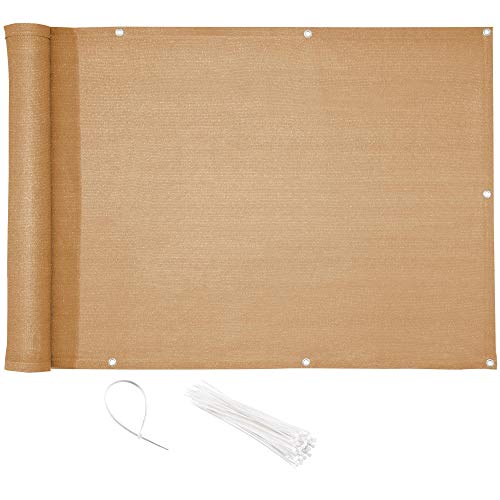 Toldo de Jardim CelinaSun | 90x500cm - Bege (Cama e Leito) CelinaSun - Acessórios para cercas e portões - 90x500cm, bege, jardim