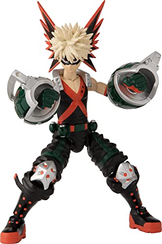 Figura BAKUGAN My Hero Academia Katsuki Bakugo Bandai - Bonecos de ação e brinquedo - pvc, articulado, 17cm