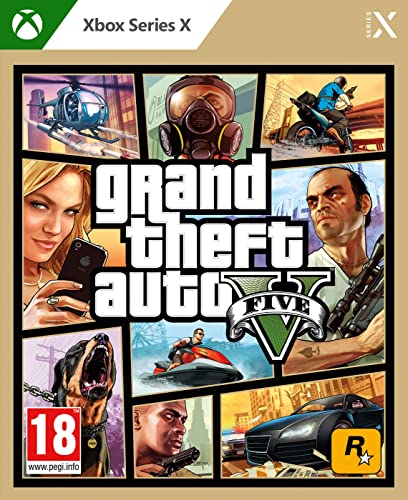 Jogo Xbox Series X Grand Theft Auto V (M18) Take-Two - Software de jogos de vídeo - xbox series x, grand theft auto v, m18, jogo