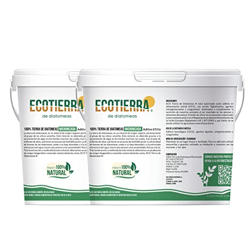 Areia para Peixes ECO TERRA Diatoméias (1 kg) ECO Tierra de Diatomeas - Solo - diatoméias, eco terra, 1 kg