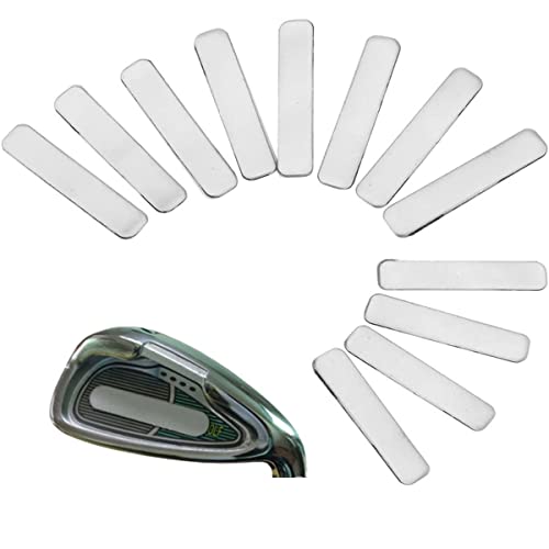 BOBOZHONG 12 tira de fita adesiva de chumbo DUJUANHONG - Acessórios de treino de golfe - fita adesiva, chumbo, 12pcs, peso oscilante