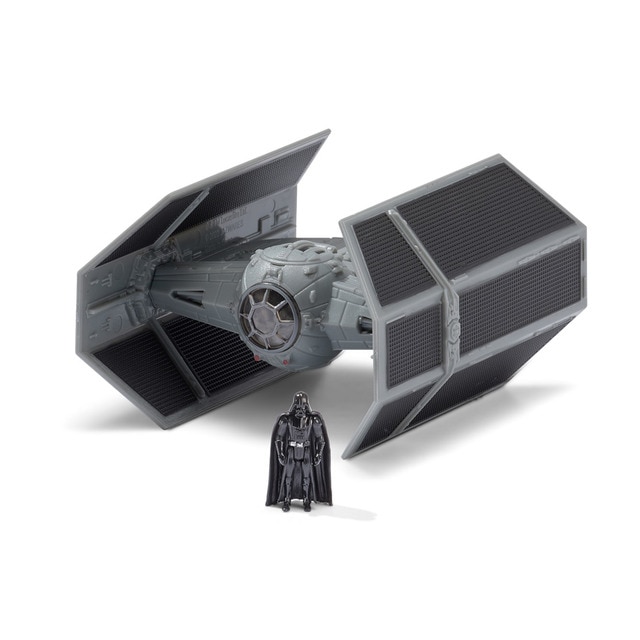 Figuras de Ação STAR WARS Micro Galaxy Squadron Tie Advanced SHERWOOD - Brinquedos - star wars, tie advanced, mecanismo de expulsão, cabine detalhada