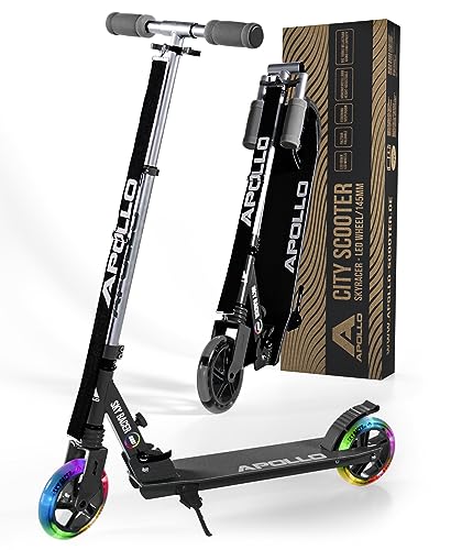 Trotinete APOLLO Skyracer (Roda: 145 mm - Idade Mínima: 5 Anos) 3S GmbH & Co. KG - Suportes para bicicletas para veículos - 145 mm, 82A, ajustável, 5 anos, 50 kg