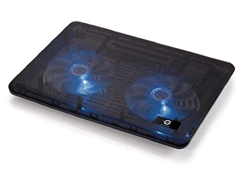 Suporte Cooler CONCEPTRONIC Thana (15.6'' - Preto) Conceptronic - Peças de refrigeração de sistema de computador - 15.6 polegadas, preto
