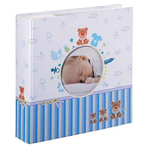Álbum de Fotografias HAMA Tim (Azul - 20x15 cm) Hama - Álbuns de fotos - capacidade 200, 10x15cm, páginas brancas, encadernado