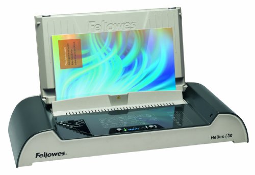 Encadernadora FELLOWES Helios 30 A4 Preto e Prateado Fellowes - Máquinas de encadernação - a4, preto, prateado, apagado automático