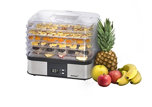 Desidratador STEBA ED 5 (Capacidade: 1.2 kg) Steba - Desidratadores de alimentos - 1,2 kg, 5 etapas, controlo electrónico, temperatura ajustável