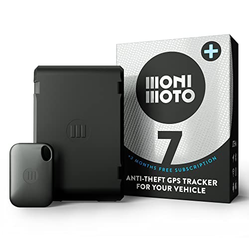 Localizador de Veículo MONIMOTO 7 Plus 3 Edição MoniMoto - Sistemas de navegação gps - gps, preto, 1m, bateria