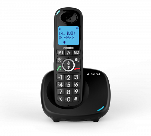 Telefone sem fio ALCATEL Dect XL535 Preto ALCATEL - Telefonia - sem fio, dect, preto