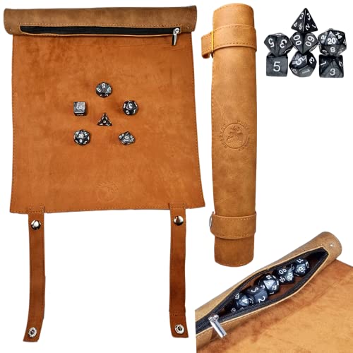 Power Beast Dungeon 2 em 1 Bolsa para Dados Power Beast - Jogos de tabuleiro - bolsa, dados, dungeon