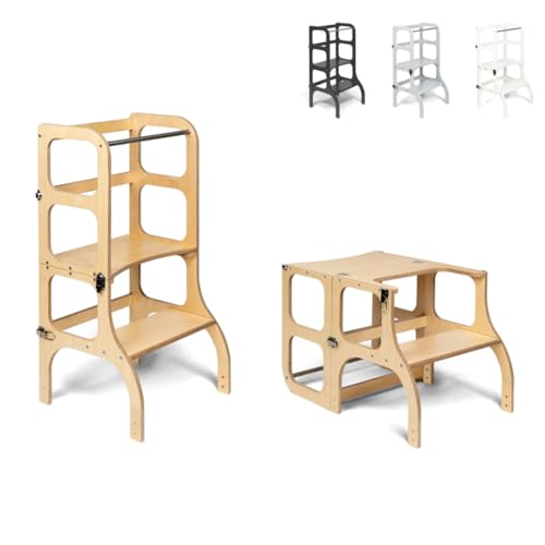 Mesa de Atividades ETTE TETE Step'n'Sit Ette Tete - Escadas e andaimes - montessori, transformável, segura, multifuncional