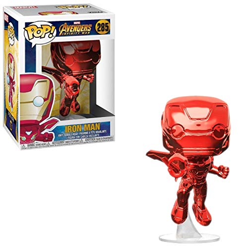 Figura FUNKO POP Marvel: Avengers Endgame- Iron Man (Red) Funko - Bonecos de ação e brinquedo - vinil, marvel, Avengers Endgame, Iron Man