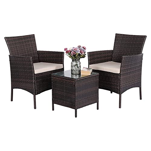 Conjunto de Móveis MAXX GARDEN Rattan (Castanho) MaxxTools bv - Móveis de exterior - conjunto, rattan, castanho