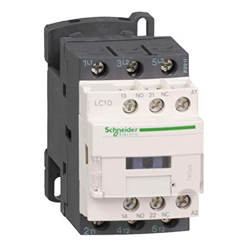 Schneider Electric LC1D18P7 2 tomada(s) CA Preto, Branco interruptor de energia Schneider - Interruptores e relés especiais - 2 tomadas, ca, rotativo, IP20