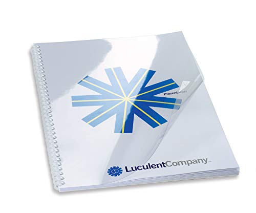 Pack 100 Capas para Encadernação GBC CE013080E A4 PVC Transparente GBC - Papel de capa - a4, PVC transparente, 100 peças, proteção