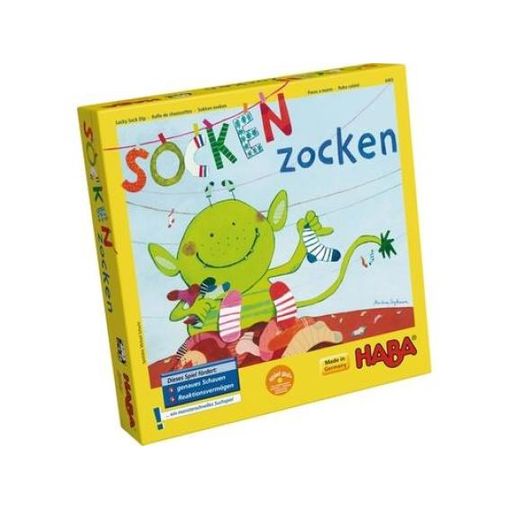 Jogo Educativo HABA Monster Underwear (Idade Mínima Recomendada: 4 anos) HABA - Meias Comuns - educativo, 4 anos, procurar pares