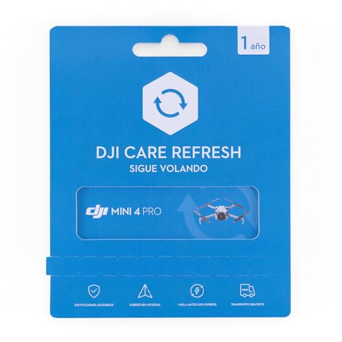 DJI Mini 4 Pro Card Care Refresh 1 Year Plan DJI - Peças e acessórios para câmeras - 1 ano, proteção, nova máquina
