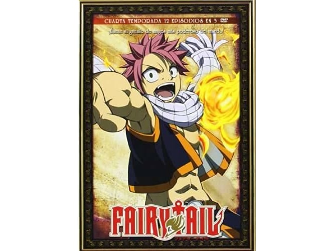 DVD Fairy Tail Season 4 (Edição em Espanhol) 20th Century Fox Home Entertainment España, S.A. - Dvds e vídeos - dvd, Fairy Tail, season 4, espanhol