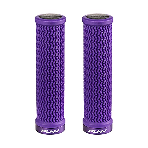 Punhos FUNN Holeshot (Tamanho Único - Preto) Funn - Controles de veículos motorizados - ciclismo, bicicleta, 22 mm, resistentes