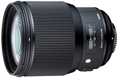 Objetiva SIGMA 85MM/1.4 DG HSM (Encaixe: Nikon F - Abertura: f/16 - f/1.4) Sigma - Lentes de câmera - nikon f, f/16, 1/4'', telefoto