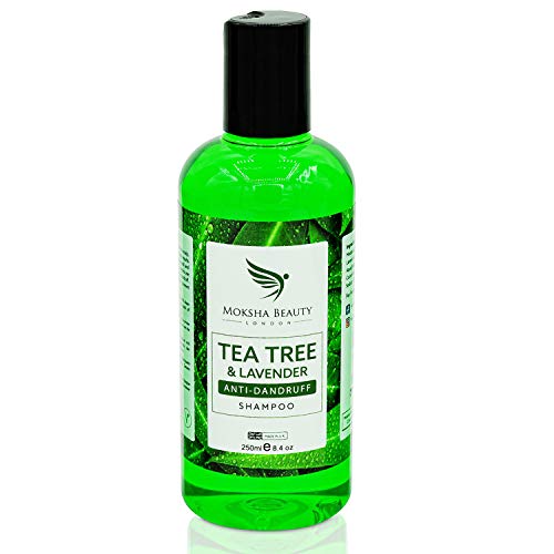 Champô Líquido Anti-Casca de Óleo de Árvore de Té 250 Ml Moksha Beauty - Shampoo & condicionador - anti-casca, óleo de árvore de té, 250 ml
