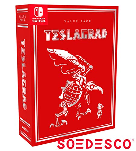 Conjunto de 2 Discos Rígidos para Teslagrad Value Pack/Switch Avance - Software de jogos de vídeo - disco rígido, teslagrad, jogo, steelbook, artbook