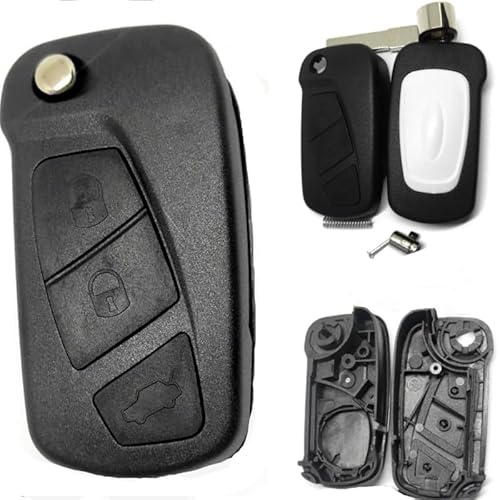 Capa de Chaves FORD Ka (2008 - 2016) Ru8 tedkine - Alarmes e fechaduras de veículos - ford ka, 2008-2016, preto, 10 cm