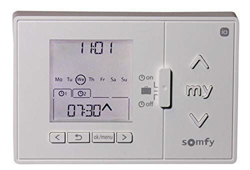 Transmissor SOMFY Chronis Io (Compatibilidade: Somfy) SOMFY - Peças de reposição para tratamento de janelas - transmissor, somfy chronis io, compatibilidade