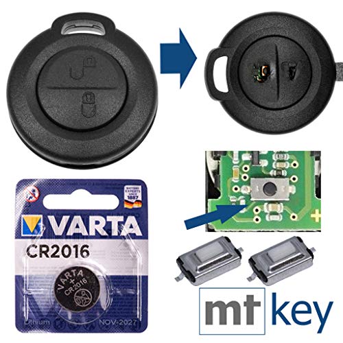 Chaveiro para Carros SMART 454 Forfour (Mitsubishi) mt-commerce - Baterias - chaveiro, carros, smart 454 forfour, mitsubishi