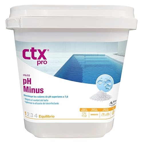 Minorador PH GRANULADO Ctx-10 5Kg (Recondicionado Como Novo) CTX - Limpeza de piscinas e produtos químicos - ph granulado, ctx-10, 5kg, recondicionado