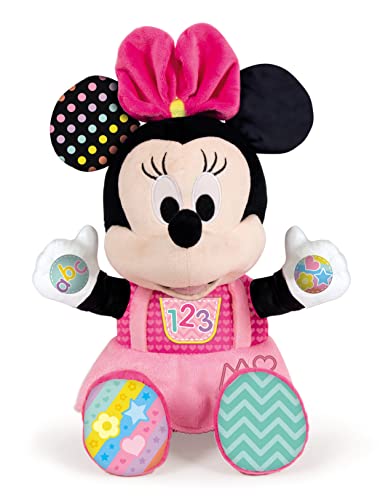 Peluche Interativo CLEMENTONI Baby Minnie CLEMENTONI - Brinquedos - interativo, minnie, letras, números, cores
