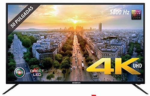 TV INFINION INTV-50 (LED - 50'' - 127 cm - 4K Ultra HD - Smart TV) INFINITON ELECTRONICS - Televisores - led, 50 polegadas, 4k ultra hd, smart tv