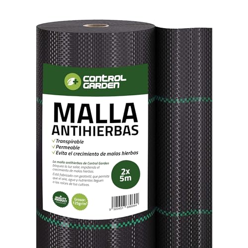Máscara de Cultivo CONTROL GARDEN 2x5m Grosso (125 g) Control Garden - Agricultura - verminha, durável, resistente, 125 g