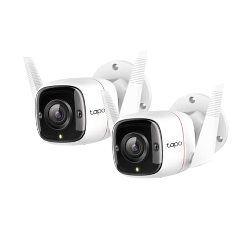 Câmara de segurança TP-LINK Tapo C310P2 | Branco TP-Link - Câmeras de vigilância - detecção de movimento, alarme, visão noturna, alexa, google home