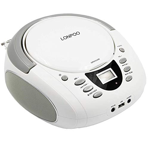 Rádio portátil LP-D01 com Função de Reprodução zhongxinguang - Sistemas estéreo - portátil, cd, fm, bluetooth, usb