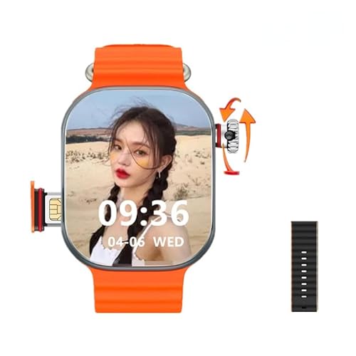 Smartwatch CDS9 Ultra Android S9 Ultra 4G com Cartão Sim de Rede Amoled Gps Wifi Google Play Store XINDADA - Óculos inteligentes - smartwatch, cds9 ultra, android, 4g, amoled, gps, wifi