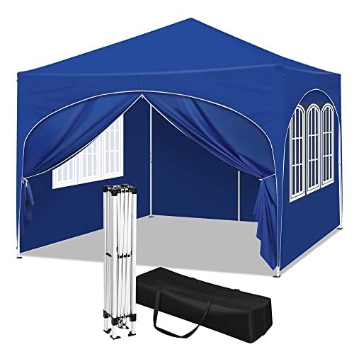 Pérgula WOLTU (Azul - Algodão - 300 x 300 x 270 cm) WOLTU - Móveis de exterior - azul, algodão, 300x300x270 cm