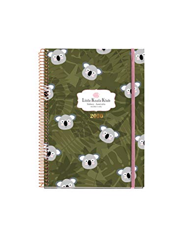 Agenda Semanal 2020 Miquelrius Koala Castanho Jordi Labanda - Calendários, organizadores e planejadores - semelhana, miquelrius, koala, castanho, capa rígida