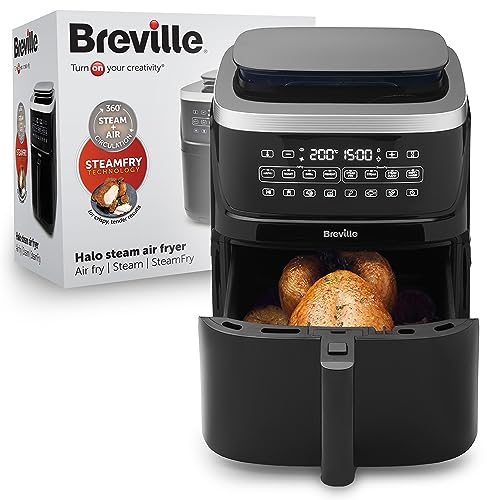 Fritadeira Breville Vdf133X Preto (Pequeno Almoço) Breville - Fritadeiras - fritadeira, preto, pequeno almoço