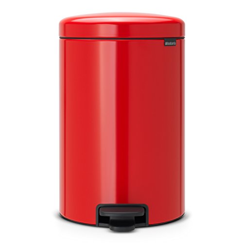 Caixote do Lixo BRABANTIA com pedal (Vermelho) Brabantia - Lixeiras e cestos de lixo - pedal, vermelho, durável, resistente