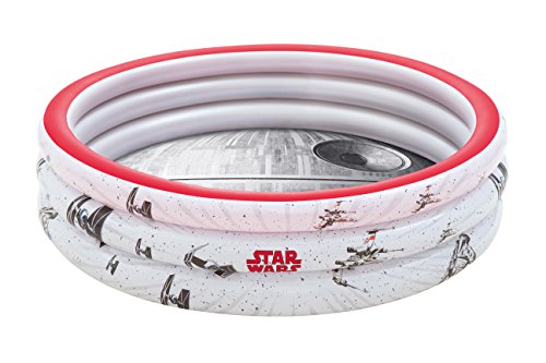 Piscina Insuflável para Crianças STAR WARS 3 Anéis (Idade Mínima Recomendada: 3 anos) Bestway - Brinquedos - insuflável, 3 anéis, 2 litros, vinil